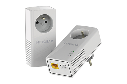NETGEAR PLP1000-100FRS PowerLine-nätverksadapter 1000 Mbit/s Nätverksansluten (Ethernet) Vit 2 styck