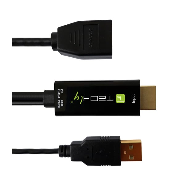 Techly ICOC HDMI-DP12A video omformer 4096 x 2160 pixel