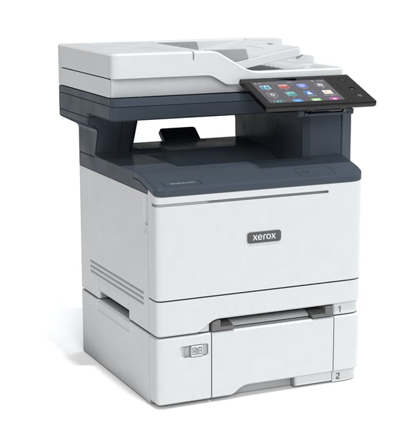 Xerox VersaLink C415 A4 40 sid/min dubbelsidig kopiering/utskrift/scanning/fax, PS3 PCL5e/6, 2 magasin Totalt 251 ark