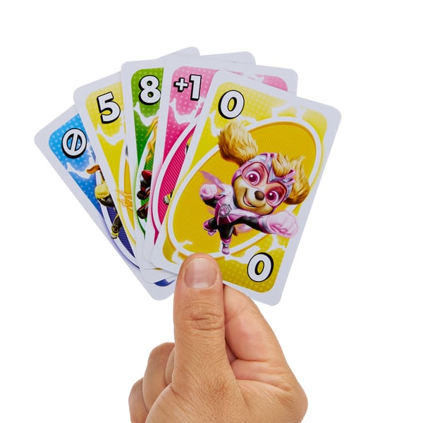 Mattel Games UNO Junior Paw Patrol The Mighty Movie