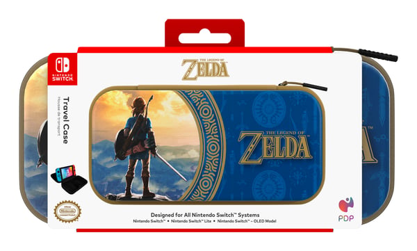 PDP 500-218-HLBL kannettavan pelikonsolin suojakotelo Hardshell case -kotelo Nintendo Monivärinen