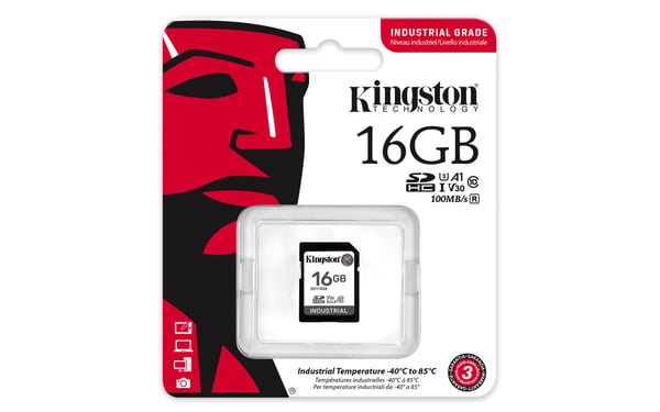 Kingston Industrial - Flash-hukommelseskort - 16 GB
