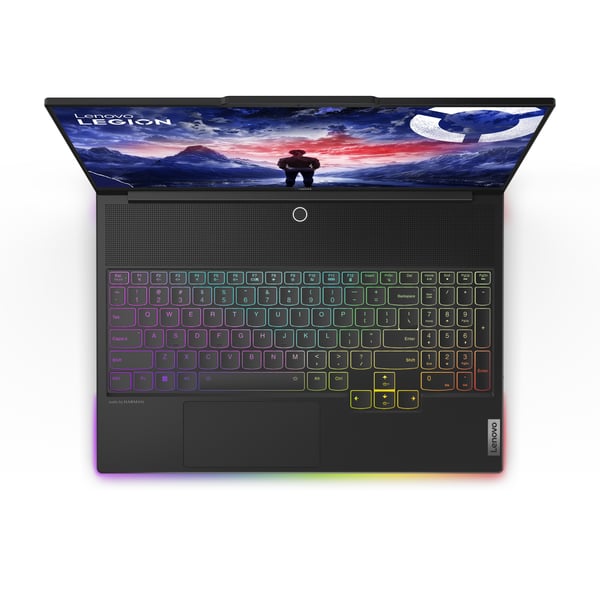 Lenovo Legion 9 18IAX10 Intel Core Ultra 9 275HX Kannettava tietokone 45,7 cm (18") WQUXGA 64 GB DDR5-SDRAM 2 TB SSD NVIDIA GeForce RTX 5080 Wi-Fi 7 (802.11be) Windows 11 Pro Italia Musta
