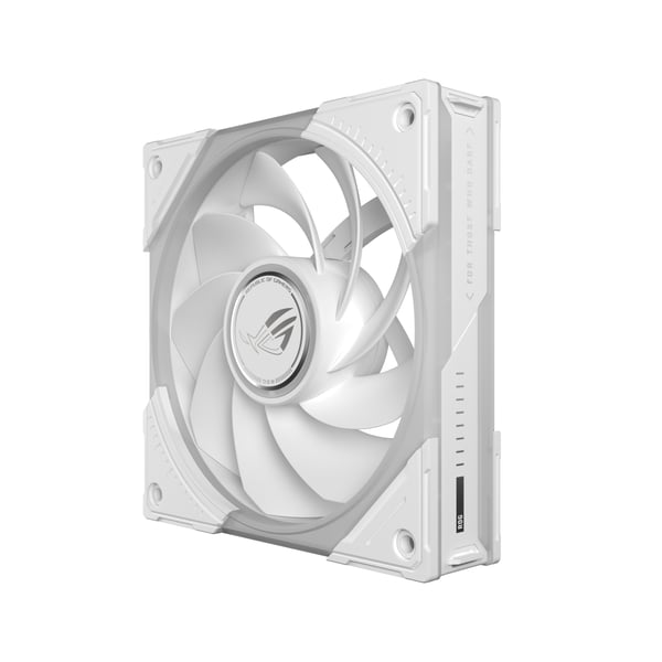 ASUS ROG Eurux GR120 ARGB Reverse Fan White Edition - Single Pack Computerkabinet Ventilator 12 cm Hvid 1 stk