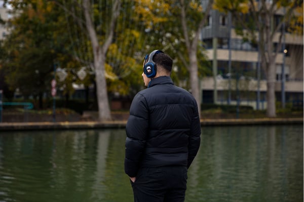 Konix KX JUJUTSU GAMING HEADSET Ledningsført Spil Sort, Blå