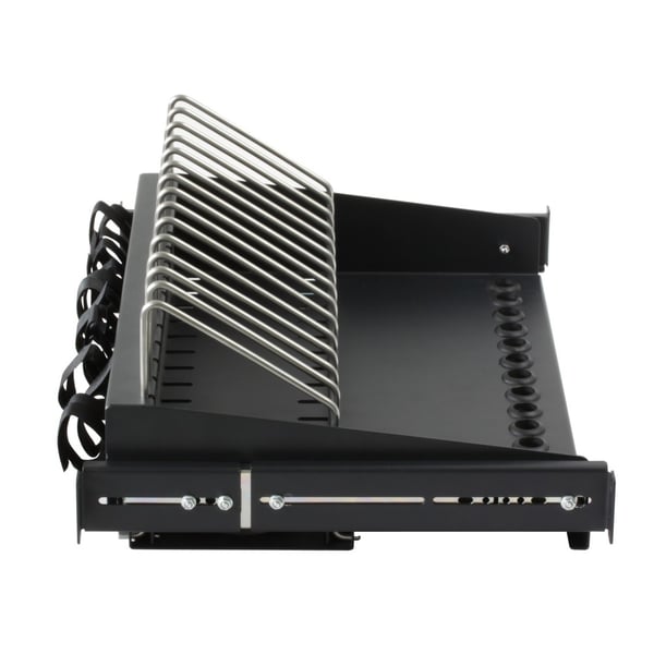 Techly I-CABINET-TRAY14BK tilbehør til rack Stativhylde