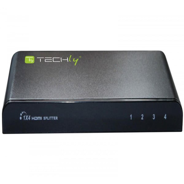 Techly IDATA HDMI-4K4 bilddelare 4x HDMI