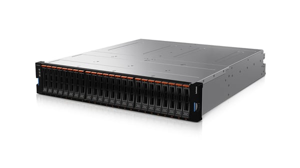 Lenovo Storage V3700 V2 disk array 0 TB Stativ (2U) Sort, Sølv