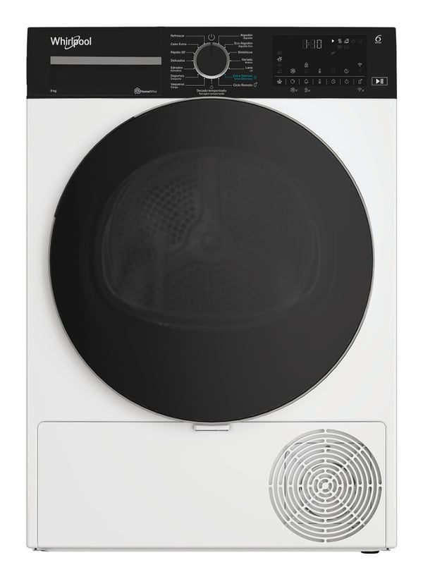 Whirlpool C WD 94M WBS SPT tørretumbler Fritstående Front-læsning 9 kg Hvid