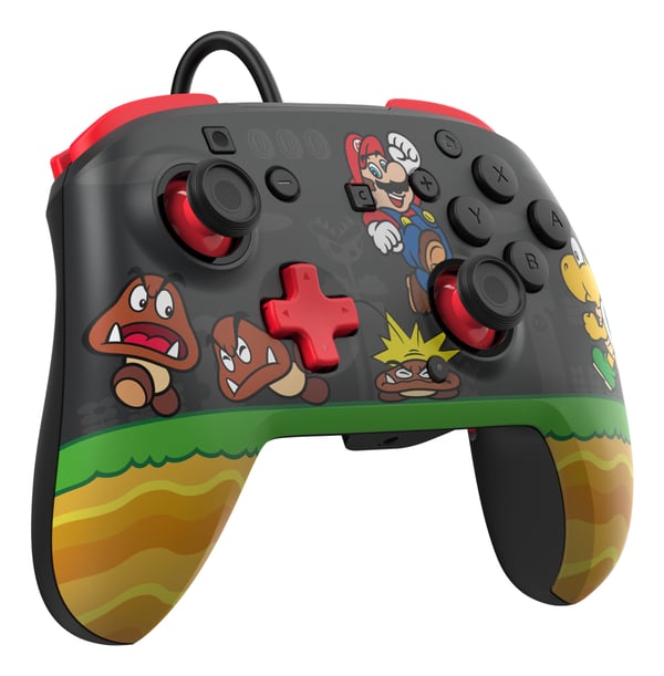 Turtle Beach Rematch Goomba Stomp Flerfarvet USB Gamepad Analog/digital Nintendo Switch, Nintendo Switch 2, Nintendo Switch OLED