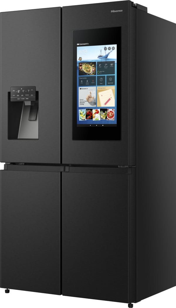 Hisense RQ760N4IFE Kombinerad kyl/frys side-by-side Fristående 577 l Svart