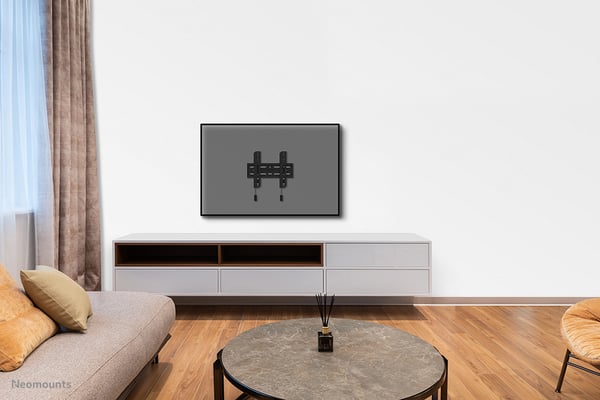 Neomounts WL30S-850BL12 TV-kiinnike 165,1 cm (65") Musta