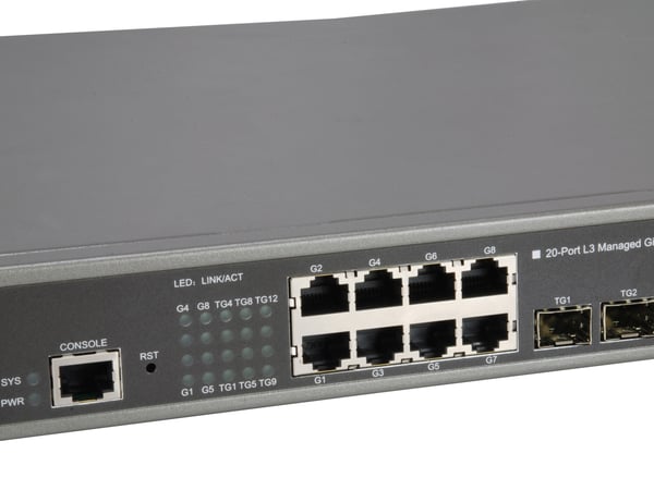 LevelOne GTL-2091 Administreret L3 Gigabit Ethernet (10/100/1000) Grå