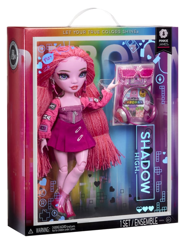 MGA Entertainment Shadow High Fashion Doll- PINKIE JAMES (Pink)