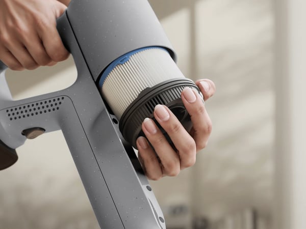 Electrolux EP72AB21UG Sauvaimuri Akku Kuiva HEPA, Vaahto, Mikro Pussiton 0,3 L Harmaa 4 ah