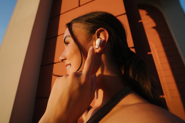 Verbatim TruSound Pro Headset Trådlös I öra Samtal/musik Bluetooth Vit