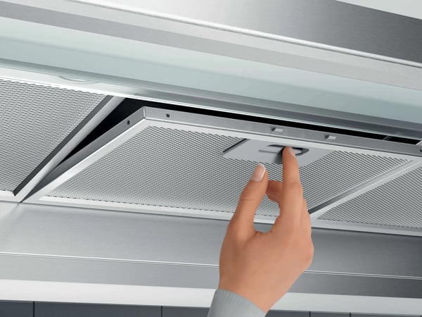 Electrolux LFP329X Semi indbygget (træk ud) Grå, Rustfrit stål 400 m³/t