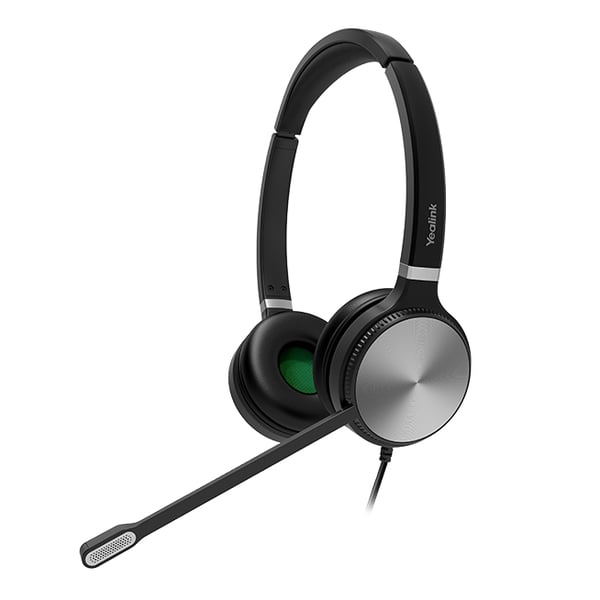 Yealink YHS36 Headset Ledningsført Kontor/Callcenter Sort, Sølv Yealink YHS36 Headset Ledningsført Kontor/Callcenter Sort, Sølv