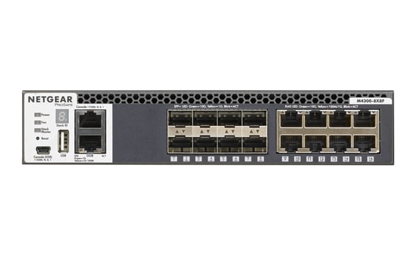 NETGEAR XSM4316S hanterad L3 10G Ethernet (100/1000/10000) 1U Svart