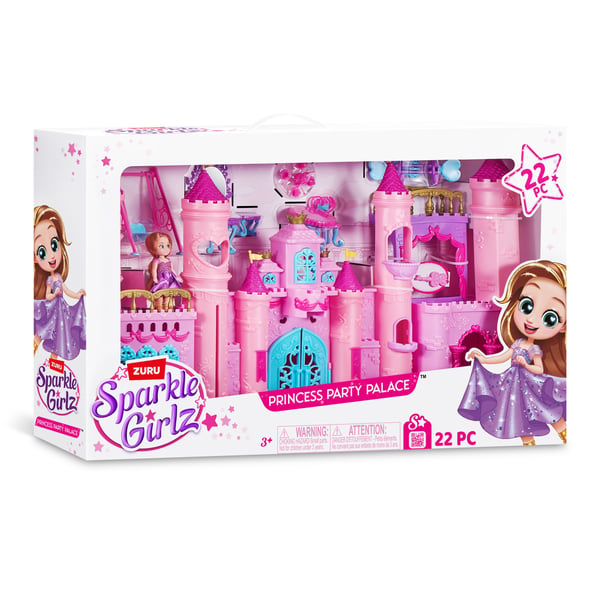 Sparkle Girlz Princess Party Palace dockhus