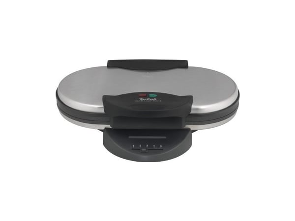 Tefal WM310D 5 vaffel/vafler 1000 W Sort, Rustfrit stål