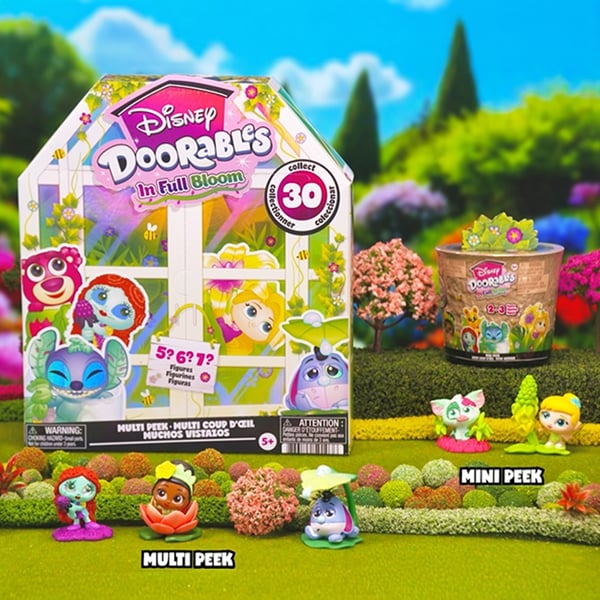 Just Play Disney Doorables In Full Bloom Multi Peek