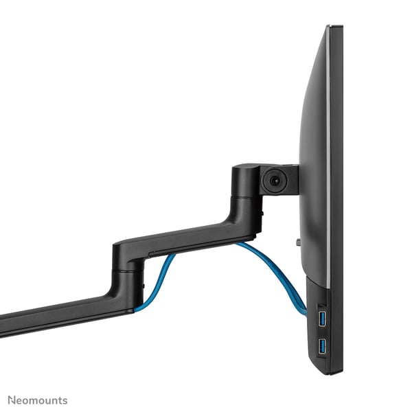 Neomounts DS60-425BL2 monitorin kiinnike ja jalusta 68,6 cm (27") Vastaanotto Musta