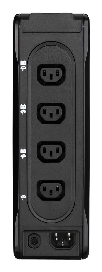 Eaton 3P700I UPS-virtalähde Valmiustila (ilman yhteyttä) 0,7 kVA 420 W 4 AC-pistorasia(a)