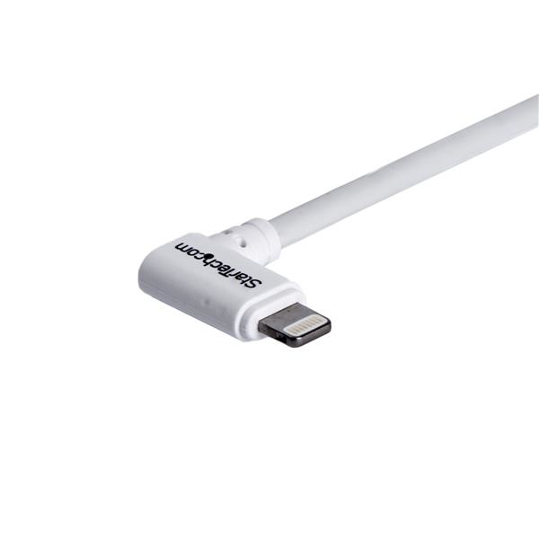 StarTech.com USBLT2MWR Lightning kabel 2 m Hvid