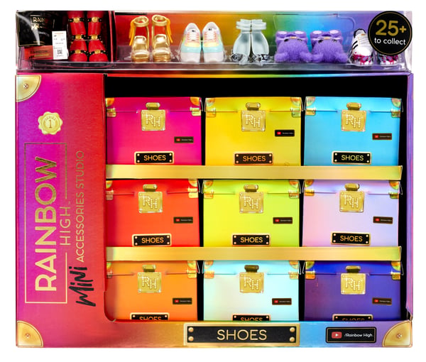 Rainbow High Accessories Studio Series 1, S Assortment in PDQ Dockskor