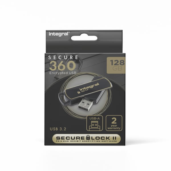 Integral INFD128GB360SEC3.0 USB-nøgle 128 GB 3.2 Gen 1 (3.1 Gen 1)
