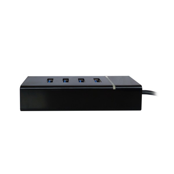 Ewent EW1137 gränssnittshubbar USB 3.2 Gen 1 (3.1 Gen 1) Type-C 5000 Mbit/s Svart