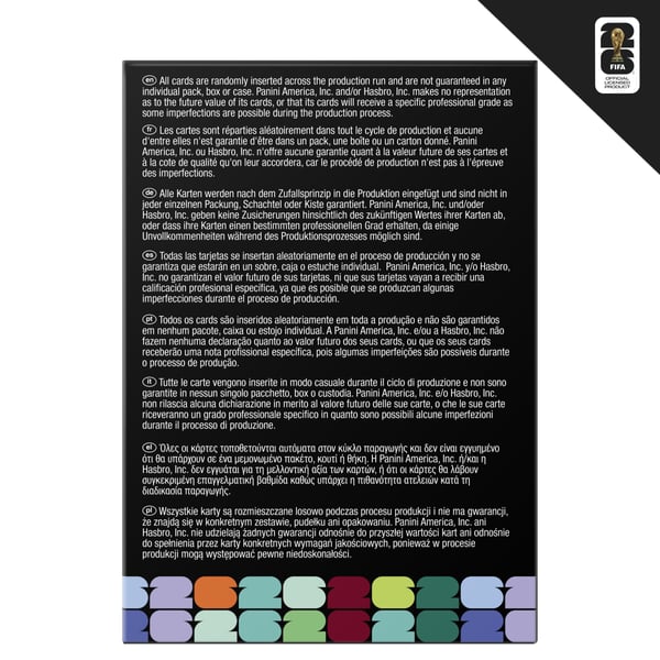 Monopoly Boosterboks med Panini Prizm FIFA World Cup