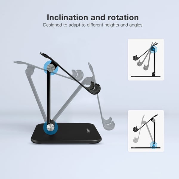TooQ PH-HERMES-NOCHE holder Passiv holder Mobiltelefon/Smartphone, Tablet/UMPC Sort