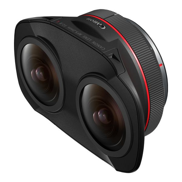 Canon RF 5.2 mm f2.8L Dual Fisheye SLR Vidvinkellinse Sort