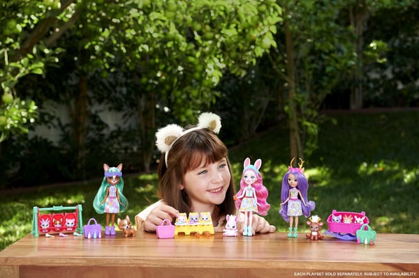 Enchantimals Baby Best Friends BREE BUNNY & TWIST-docka