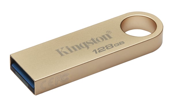 Kingston Technology DataTraveler 128 GB 220 MB/s Metal USB 3.2 Gen 1 SE9 G3