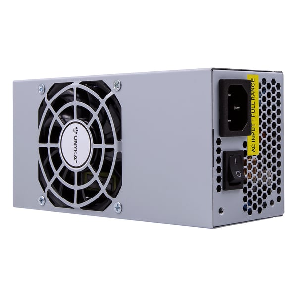 UNYKAch TFX 350W 80 Plus Bronze strömförsörjningsenheter 20+4 pin ATX Silver