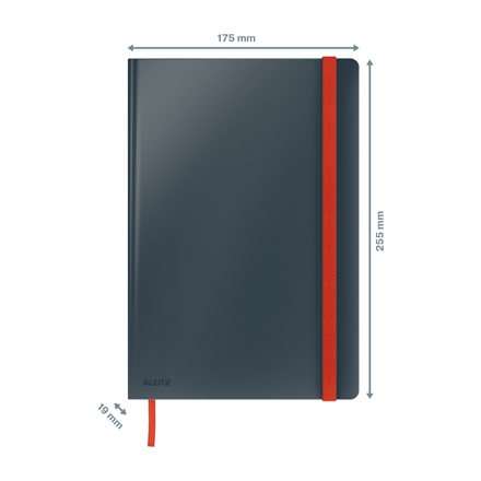 Leitz Cosy notesbog Soft Touch kvadreret med Hardcover
