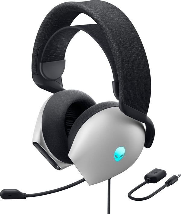Alienware AW520H Kuulokkeet Langallinen Pääpanta Pelaaminen Valkoinen