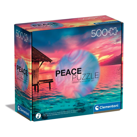 Clementoni Peace Collection 35120 puslespil 500 stk Clementoni Peace Collection 35120 puslespil 500 stk