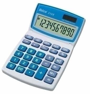 Rexel 210X regnemaskine Desktop Basis