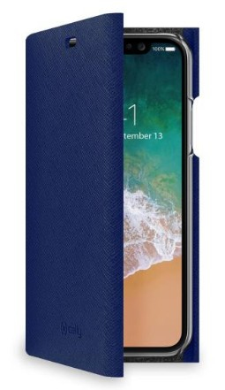 Celly SHELL900BL mobiltelefon etui 14,7 cm (5.8") Cover Blå
