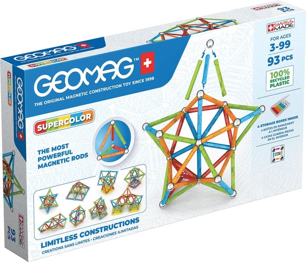 Geomag Super Color Recycled Neodymium magnet-legetøj