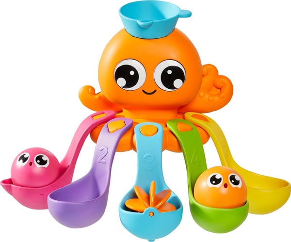 Tomy Toomies E73104 spil, legetøj & mærkat til badet Badelegesæt Flerfarvet