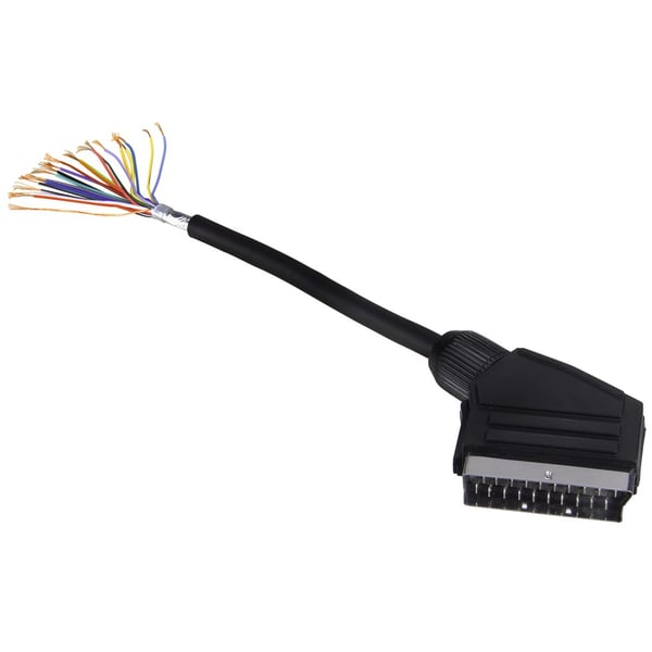 Kaapeli Hama Scart - Scart 1,5m musta (002050810000)