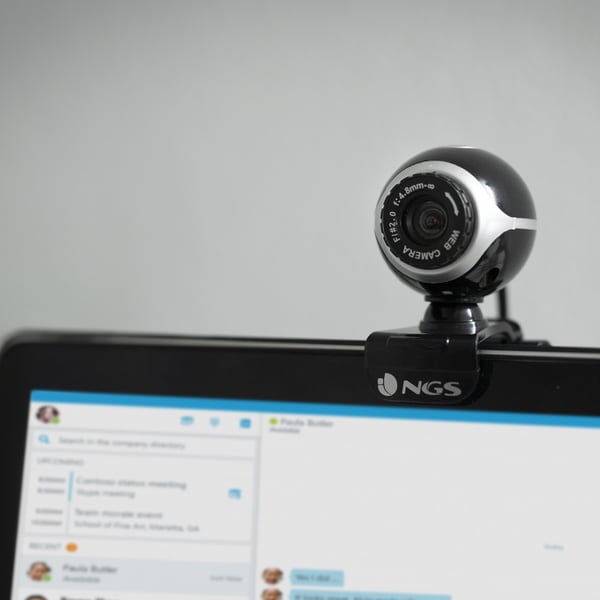 NGS Xpresscam300 webbkameror 8 MP 1920 x 1080 pixlar USB 2.0 Svart, Silver