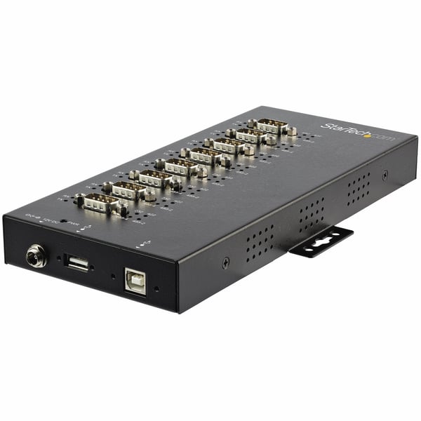 StarTech.com 8-port seriell hubb, USB till RS232/RS485/RS422-adapter - Industriell USB 2.0 till DB9