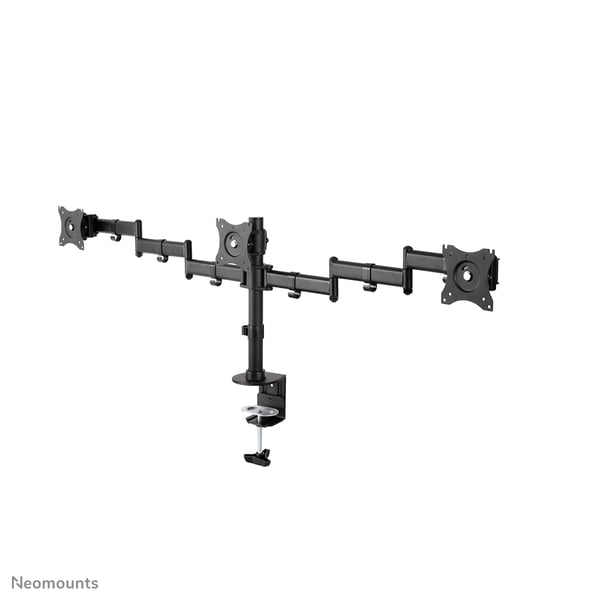 Neomounts NM-D135D3BLACK monitorin kiinnike ja jalusta 68,6 cm (27") Vastaanotto Musta