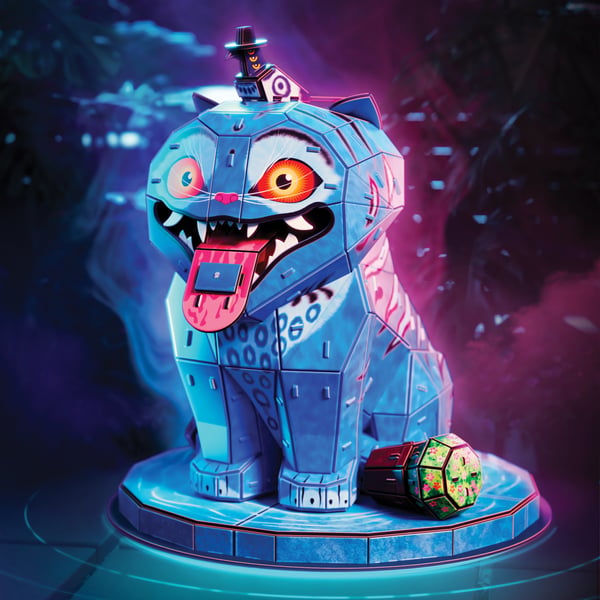 4D Build 6077589 puslespil 3D puslespil 200 stk Dyr